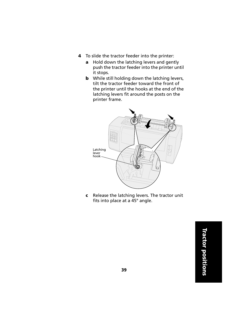 Tr actor positions | Lexmark 2480 User Manual | Page 43 / 168