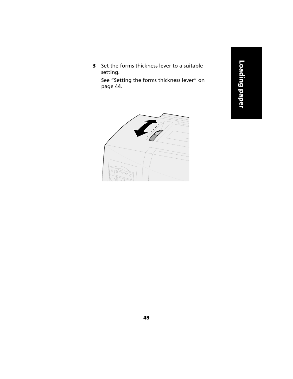 Loading paper | Lexmark 2480 User Manual | Page 53 / 168