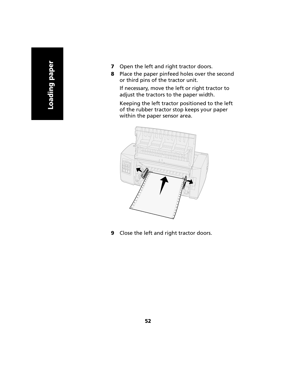 Loading paper | Lexmark 2480 User Manual | Page 56 / 168