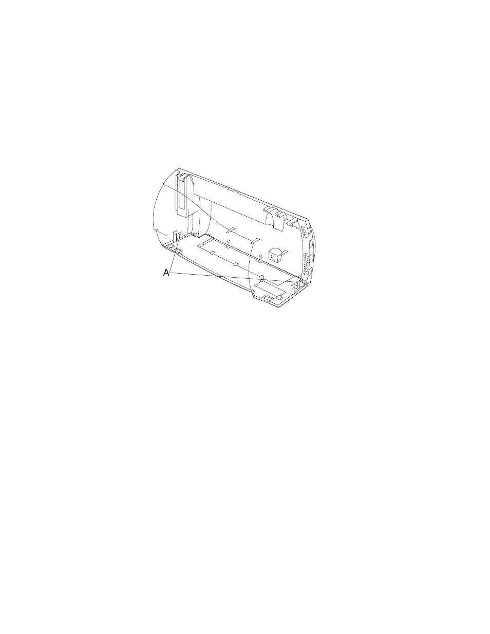 Rear cover removal, Rear cover removal -10 | Lexmark 1020 User Manual | Page 43 / 64