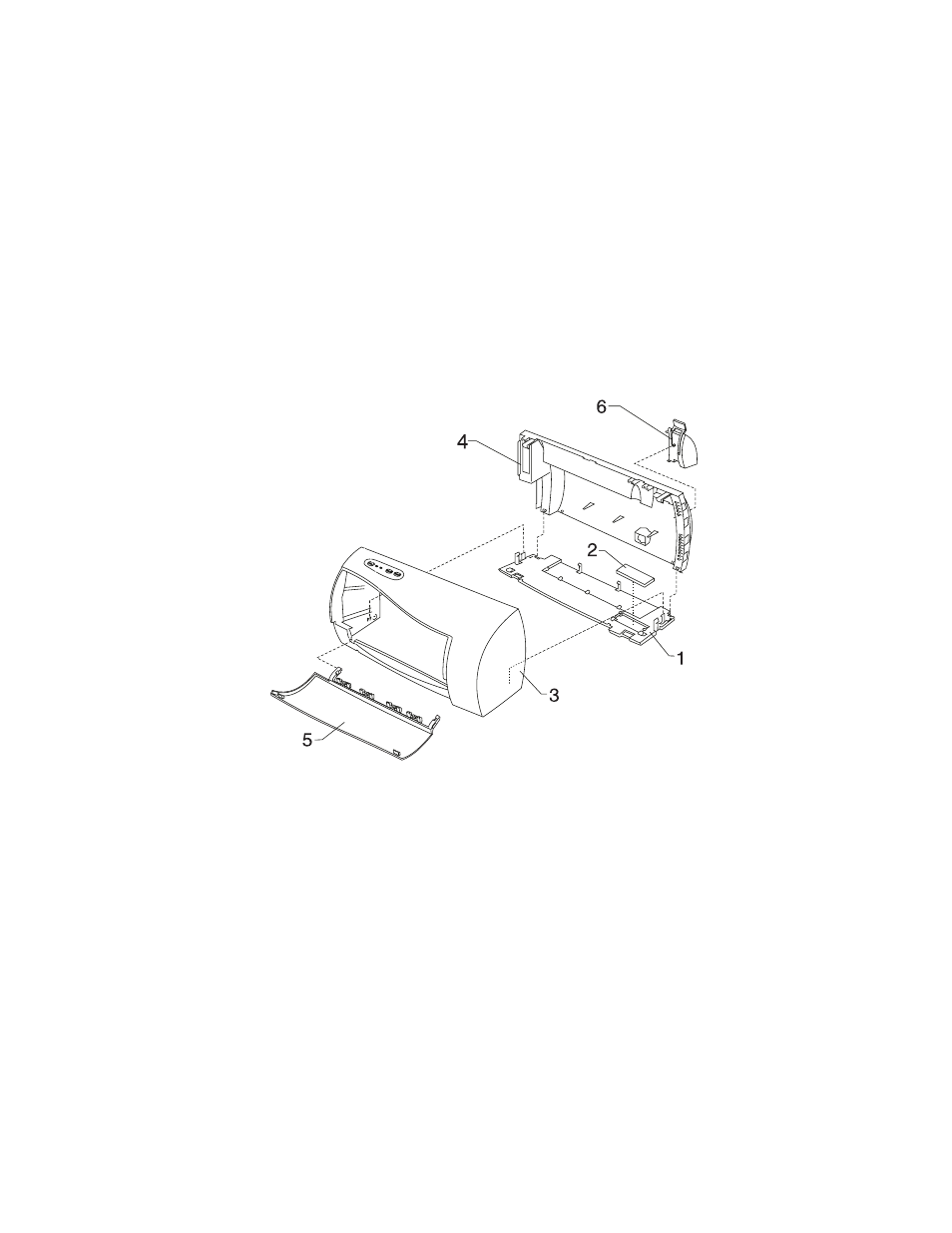Assembly 1: covers, Assembly 1: covers -2 | Lexmark 1020 User Manual | Page 51 / 64