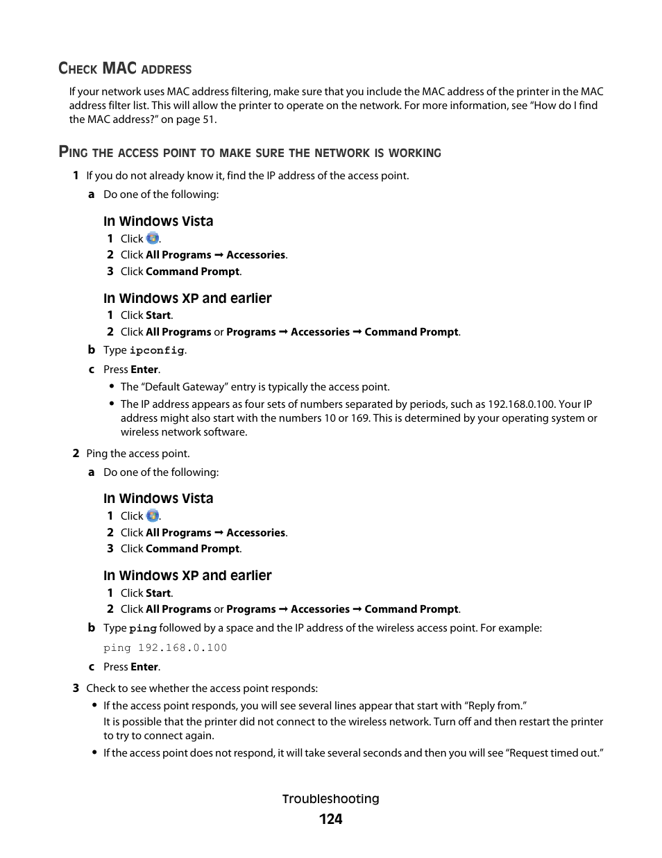 Lexmark 4900 Series User Manual | Page 124 / 149