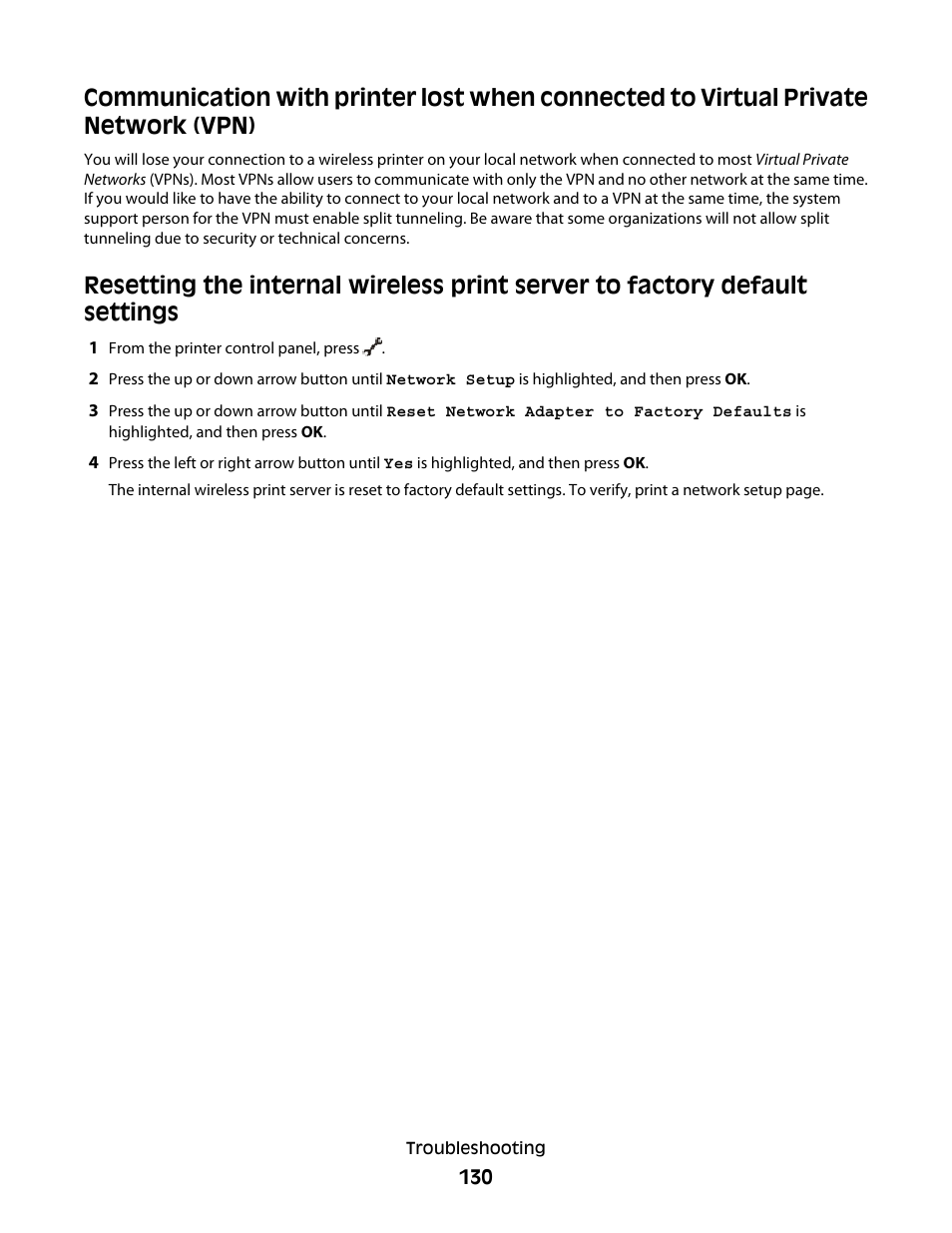 Lexmark 4900 Series User Manual | Page 130 / 149