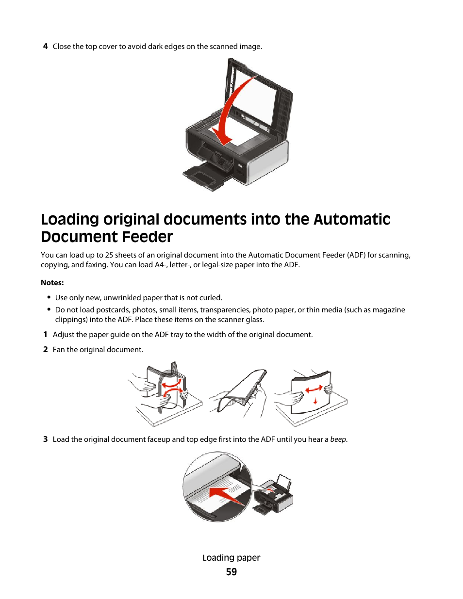 Lexmark 4900 Series User Manual | Page 59 / 149