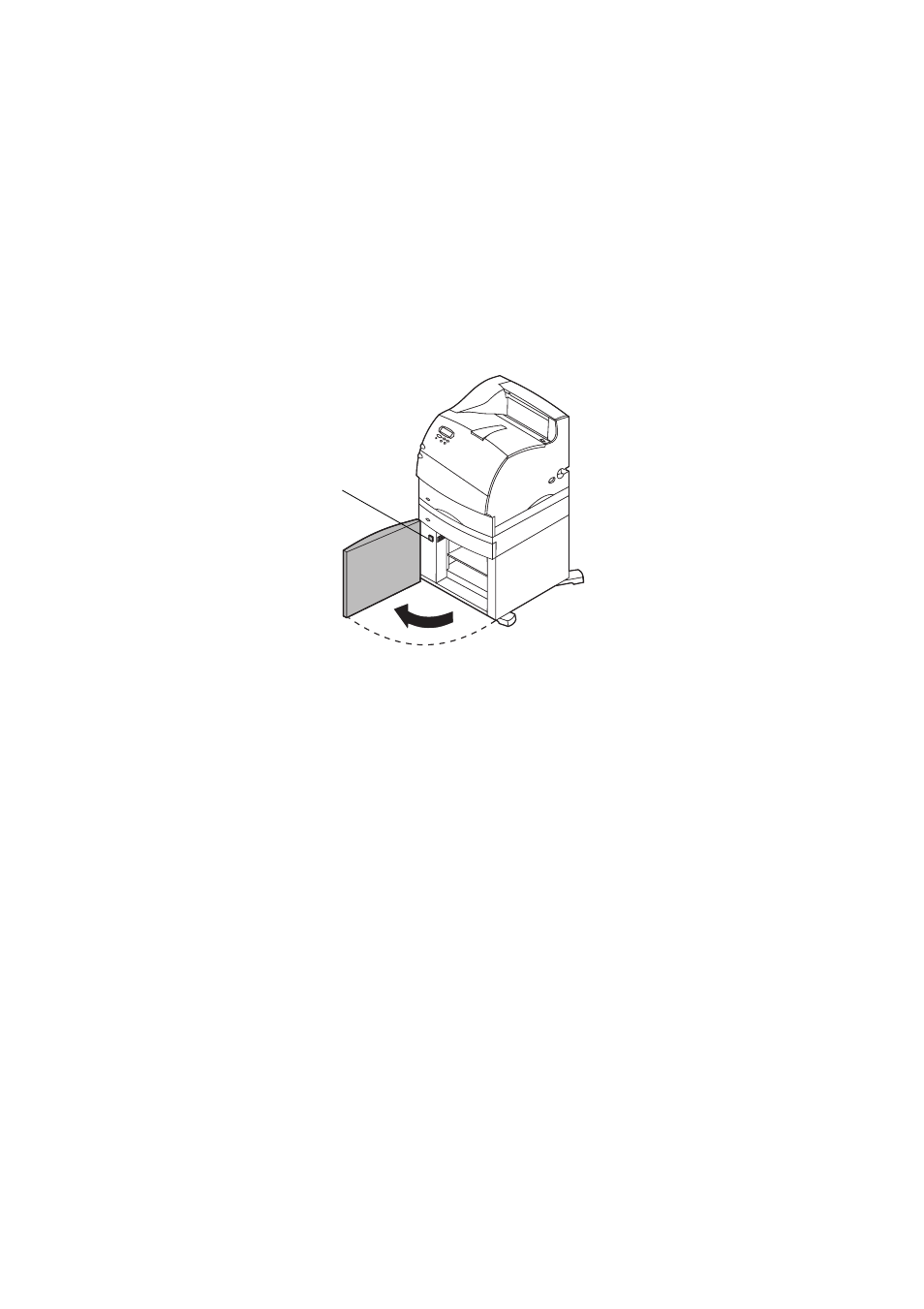 Beheben von papierstaus | Lexmark 2000-Sheet Drawer Optra T User Manual | Page 106 / 164