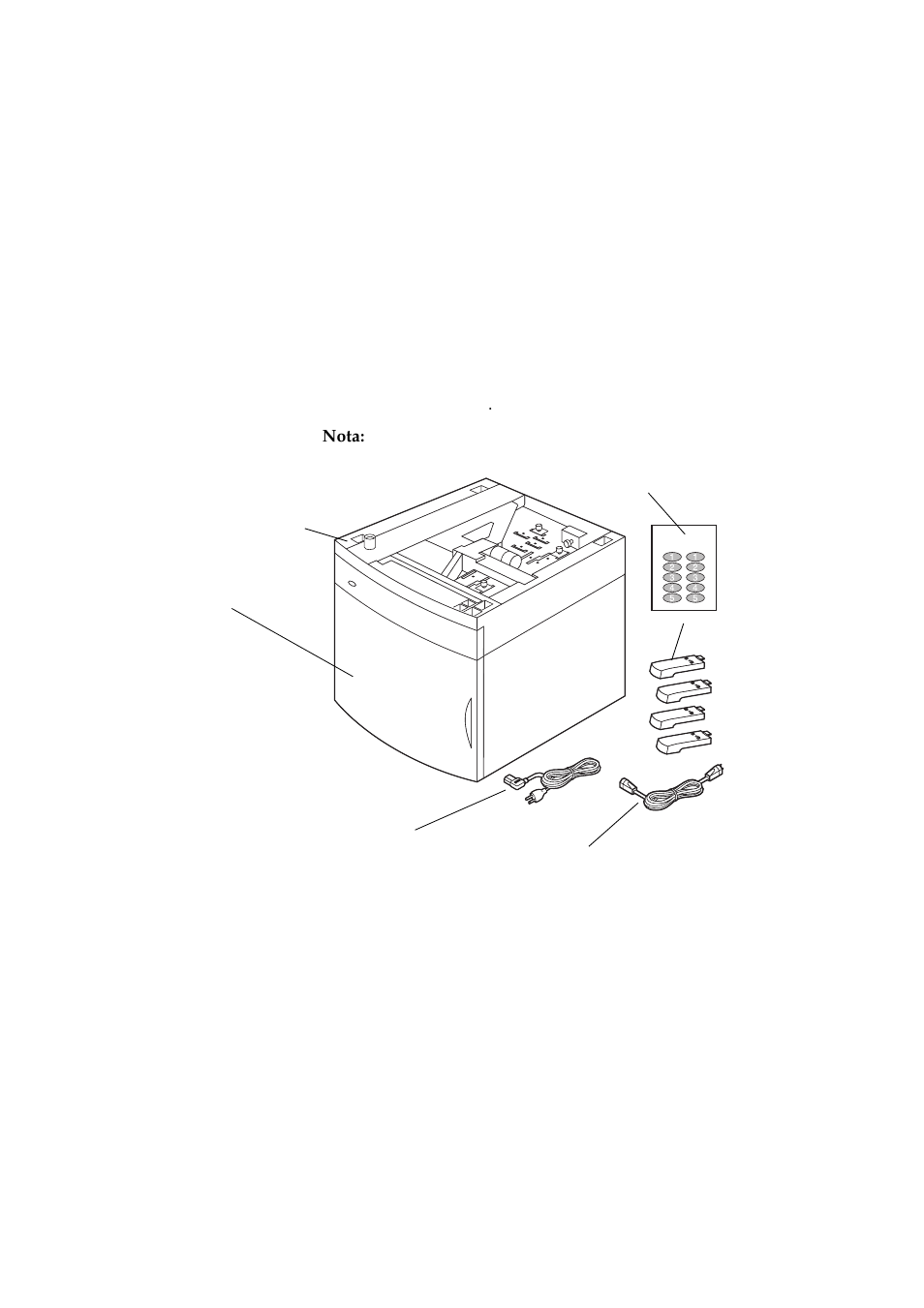 Disimballaggio del cassetto da 2000 fogli | Lexmark 2000-Sheet Drawer Optra T User Manual | Page 112 / 164