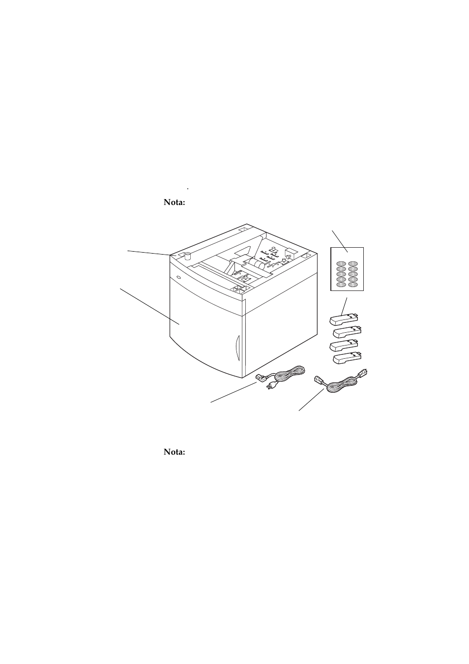 Desembalar a gaveta de 2000 folhas | Lexmark 2000-Sheet Drawer Optra T User Manual | Page 32 / 164