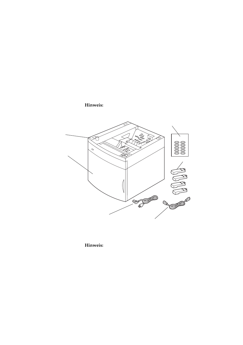 Auspacken der 2000-blatt-zuführung | Lexmark 2000-Sheet Drawer Optra T User Manual | Page 84 / 164