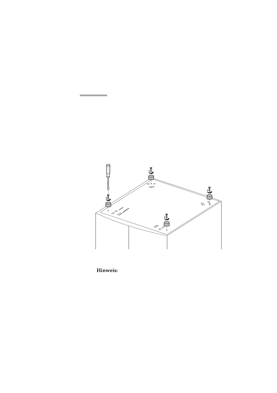 Anbringen von stabilisierungsfüßen | Lexmark 2000-Sheet Drawer Optra T User Manual | Page 86 / 164
