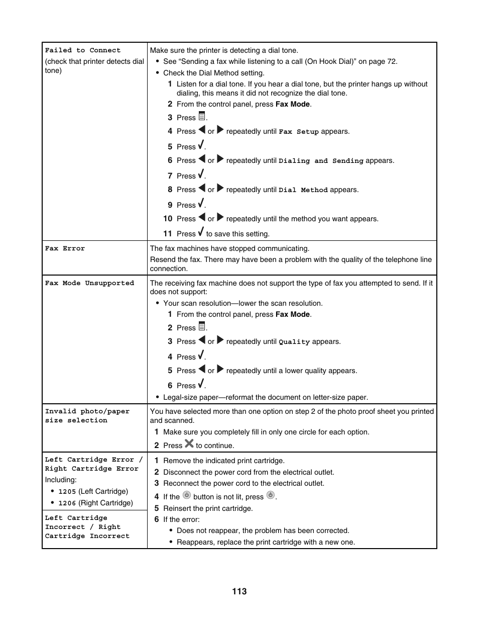 Lexmark 5400 User Manual | Page 113 / 127