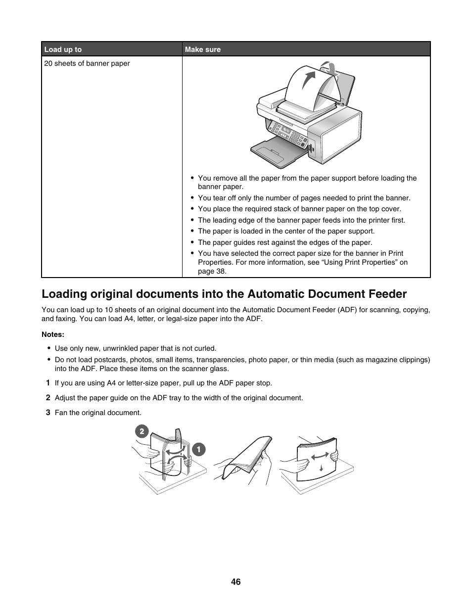 Lexmark 5400 User Manual | Page 46 / 127