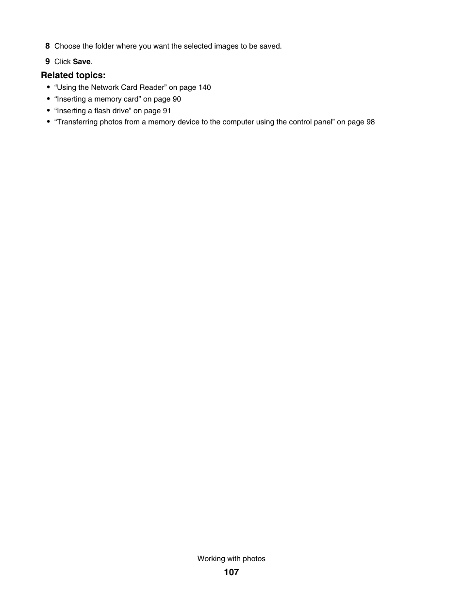 Lexmark 7500 Series User Manual | Page 107 / 227