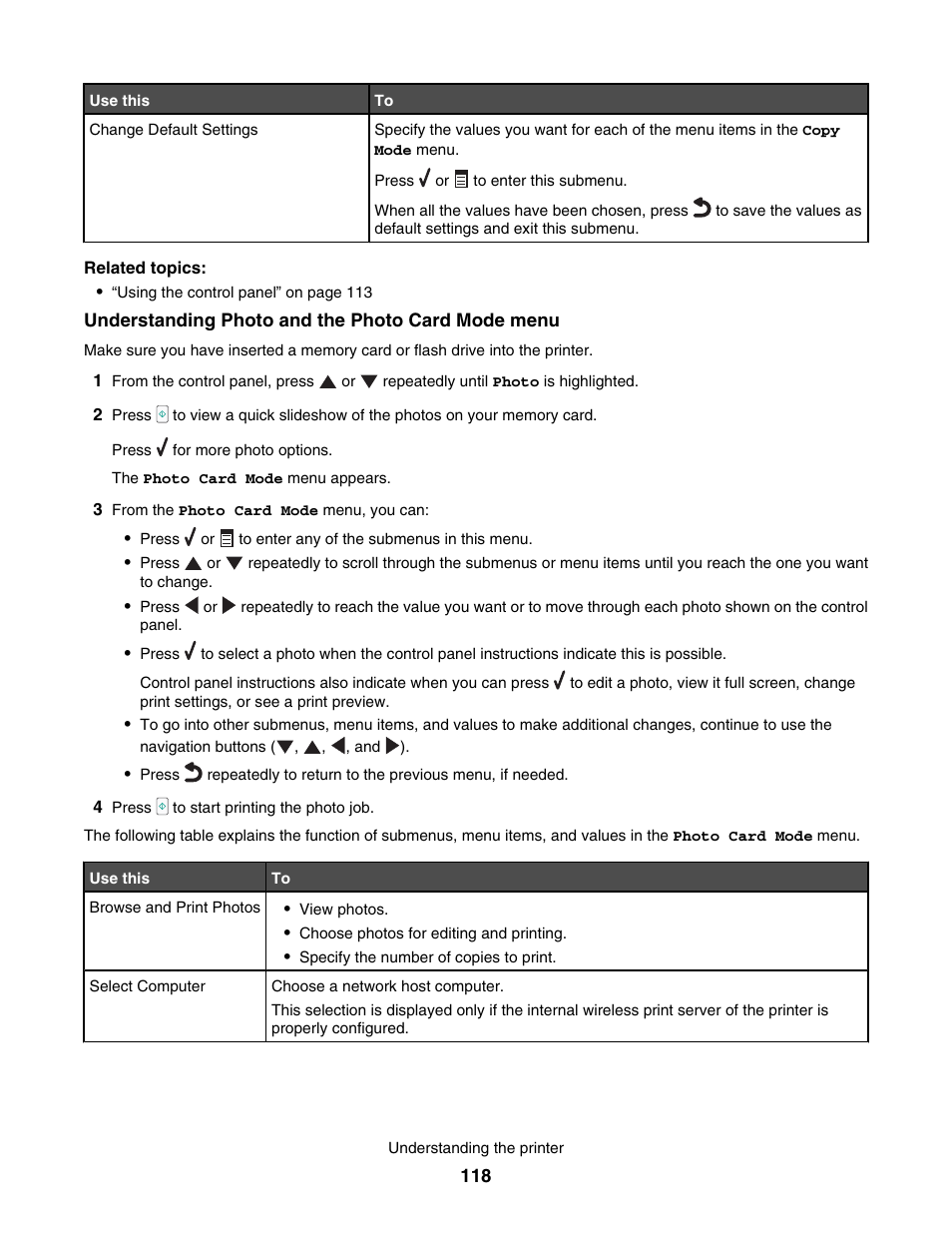 Lexmark 7500 Series User Manual | Page 118 / 227