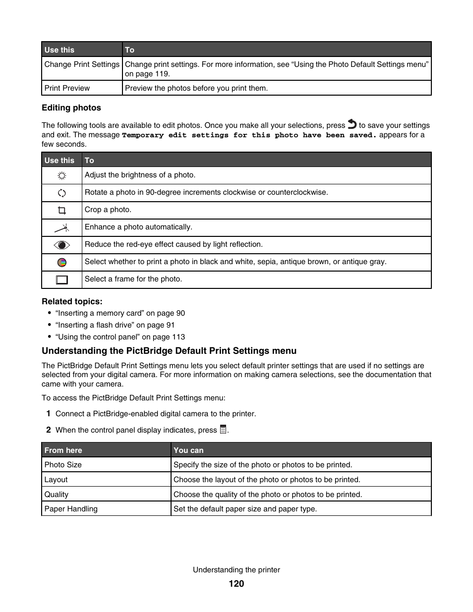 Lexmark 7500 Series User Manual | Page 120 / 227