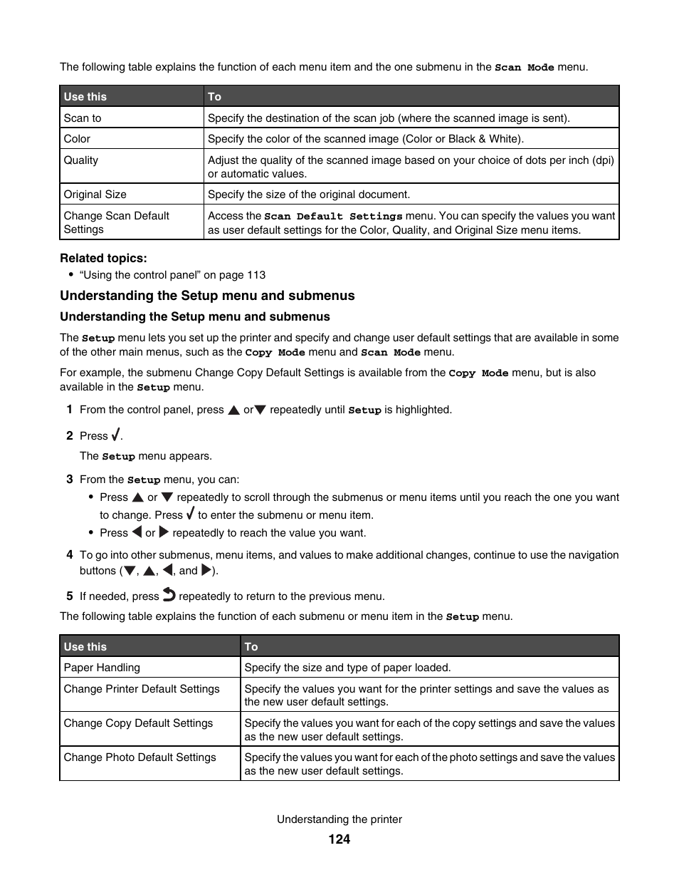 Lexmark 7500 Series User Manual | Page 124 / 227