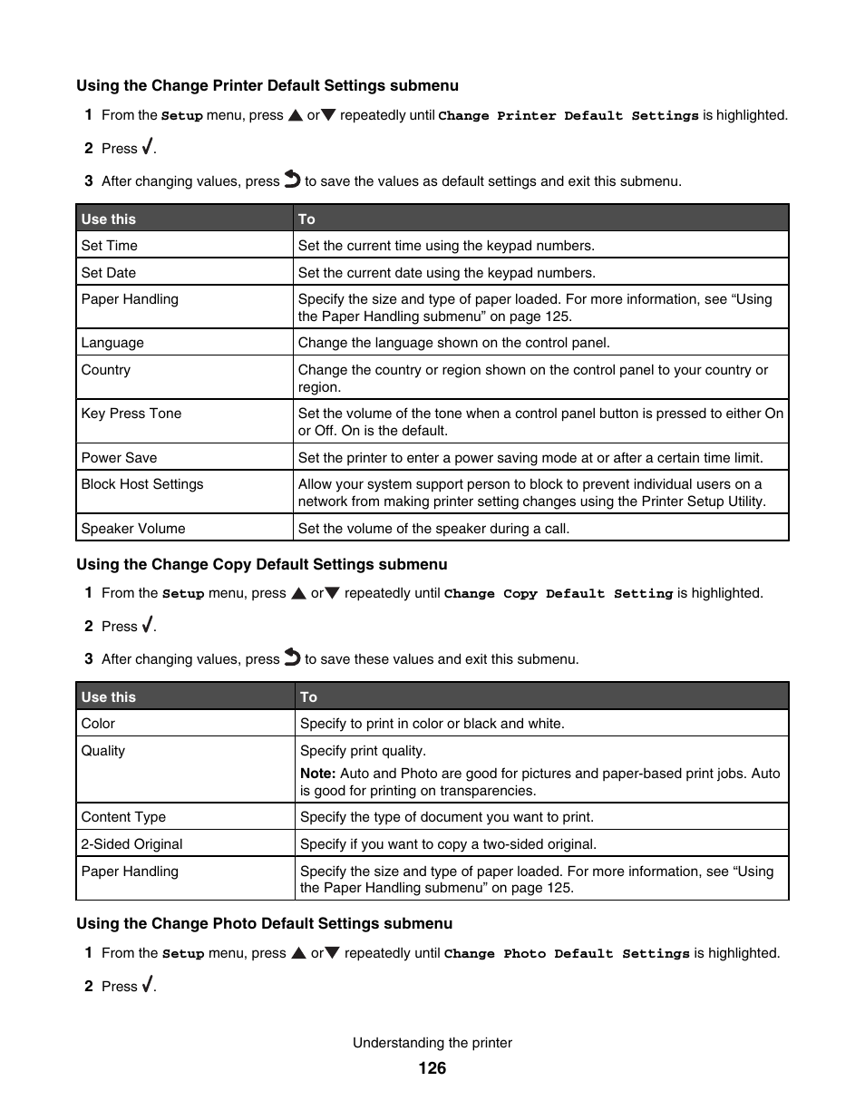 Lexmark 7500 Series User Manual | Page 126 / 227