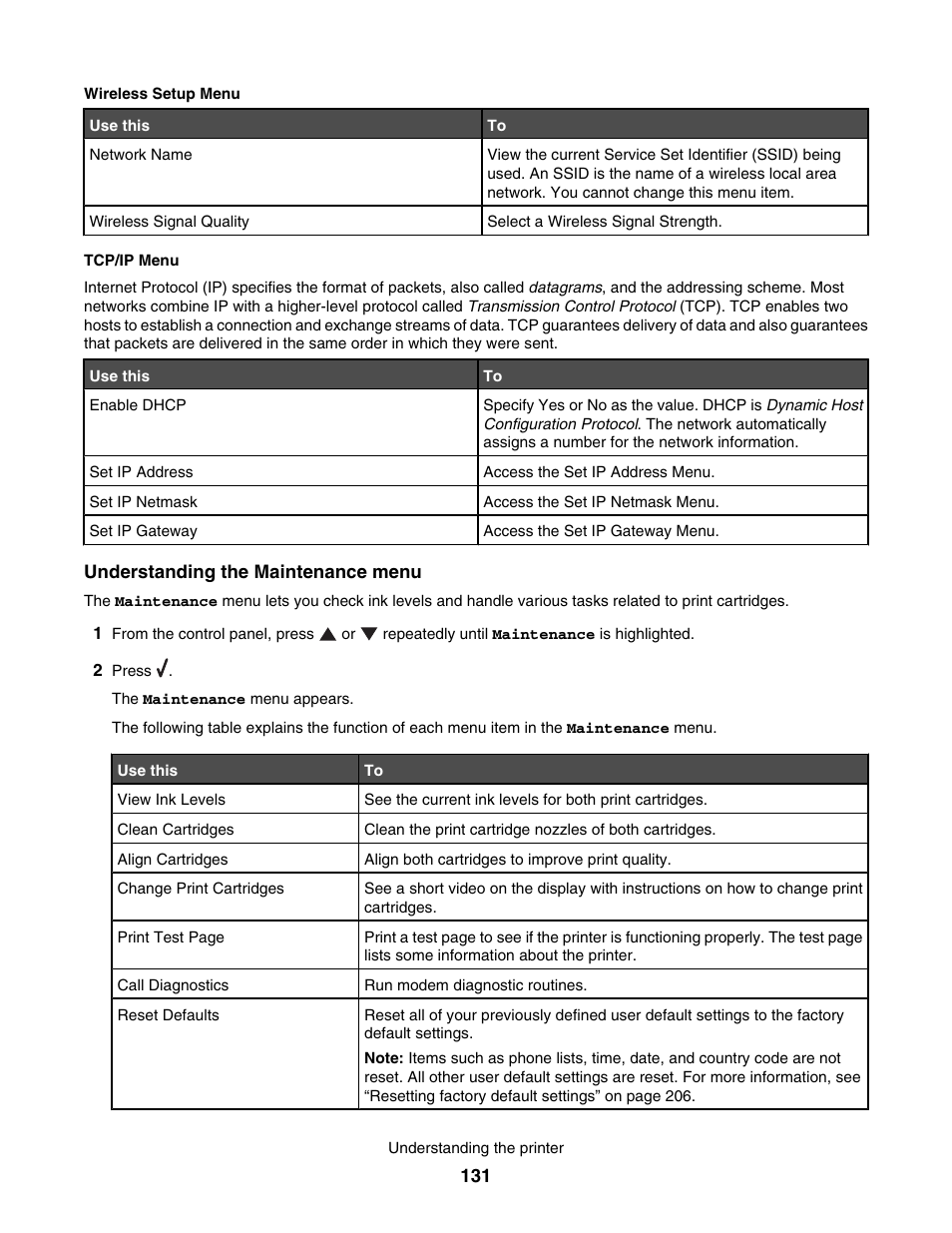 Lexmark 7500 Series User Manual | Page 131 / 227