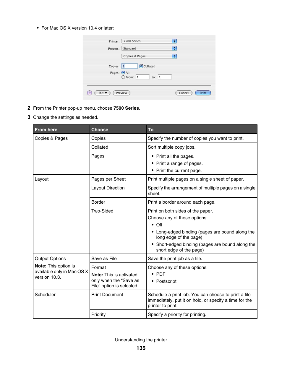 Lexmark 7500 Series User Manual | Page 135 / 227