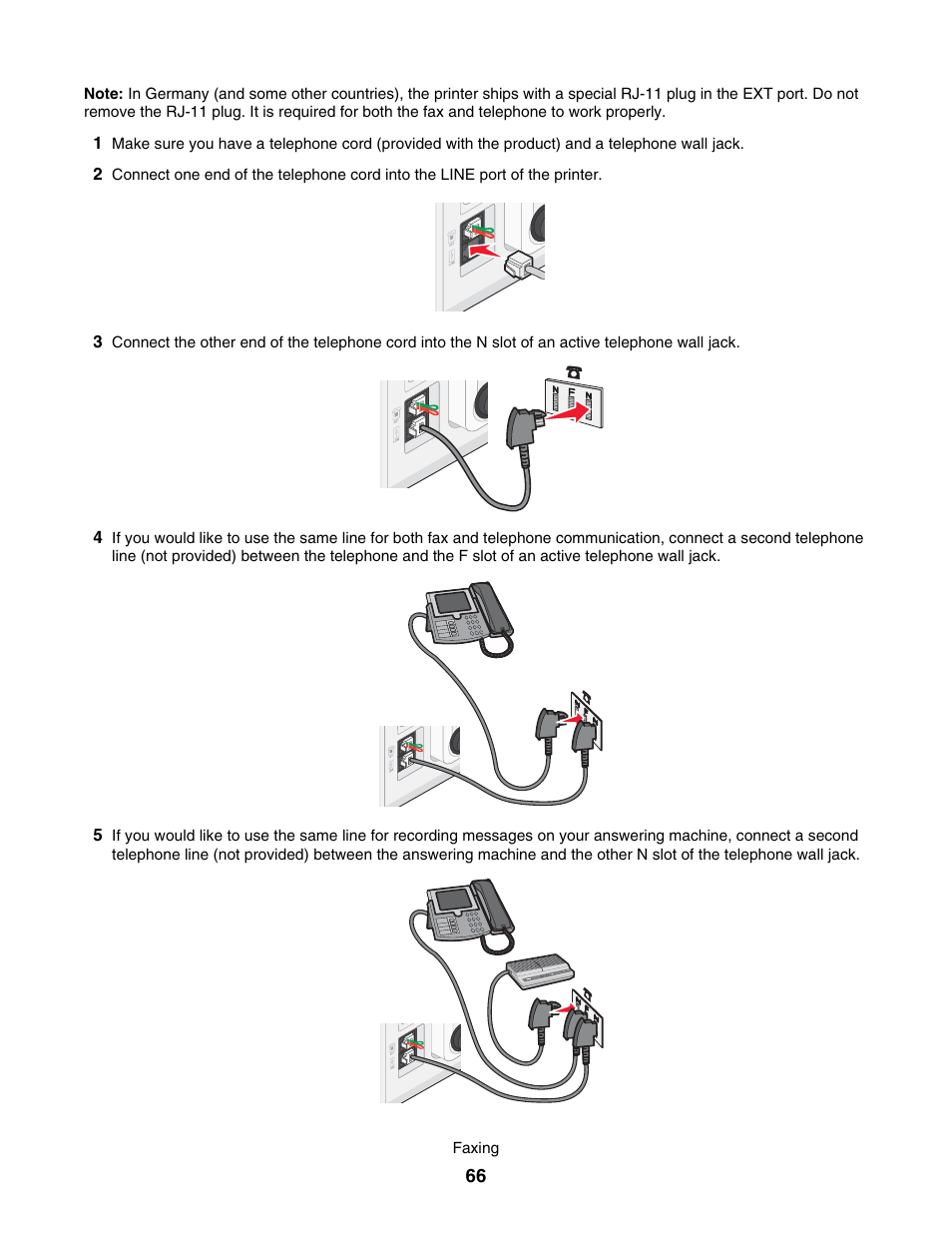 Lexmark 7500 Series User Manual | Page 66 / 227
