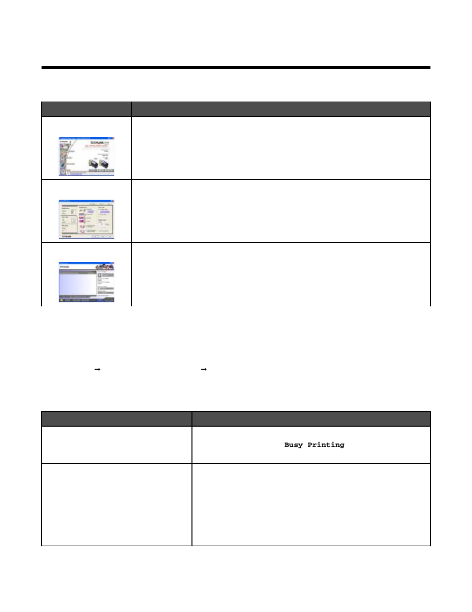 Learning about the software, Using the printer software, Using the solution center | Lexmark 840 Series User Manual | Page 13 / 44