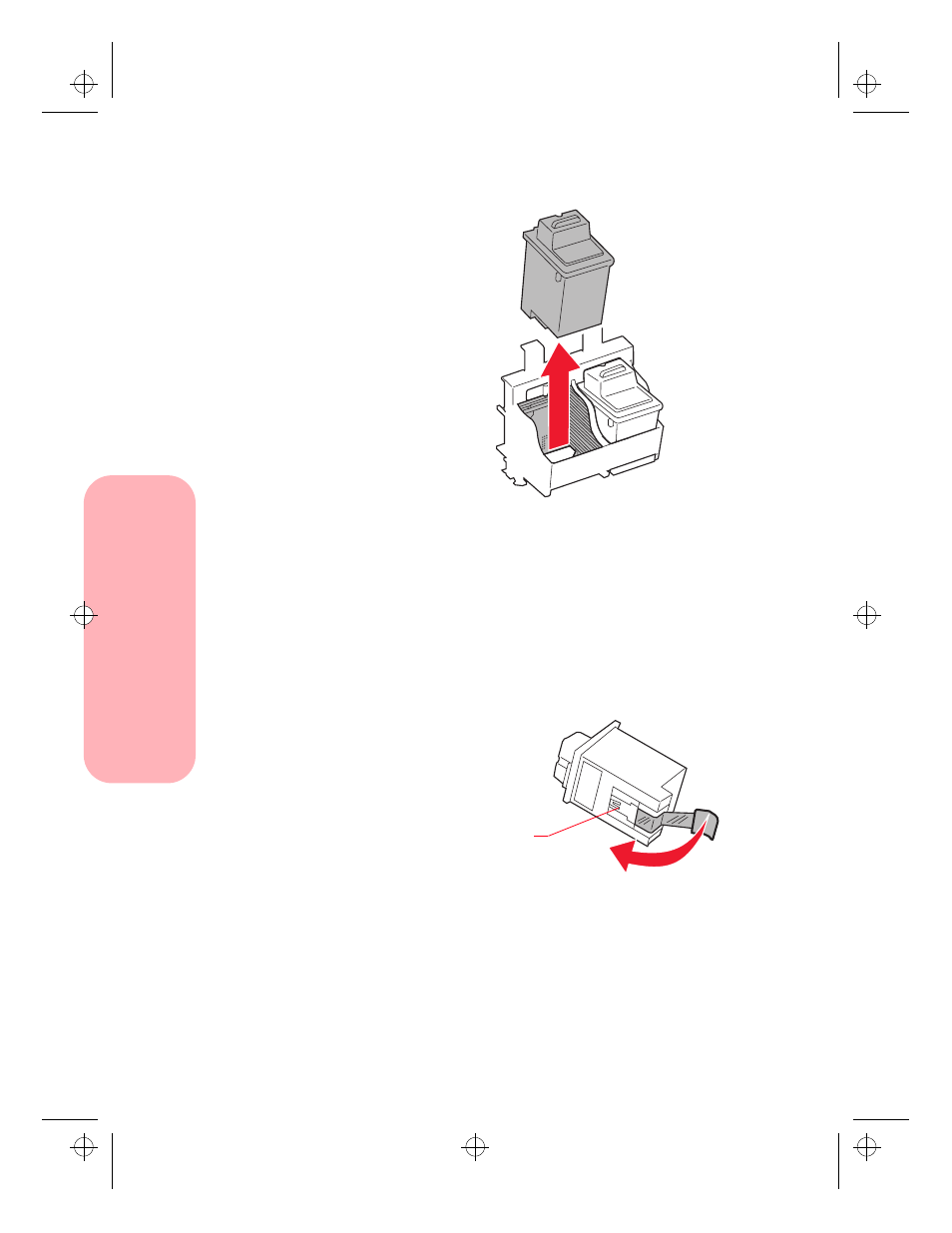 Installing or changing a print cartridge | Lexmark 5770 User Manual | Page 30 / 96