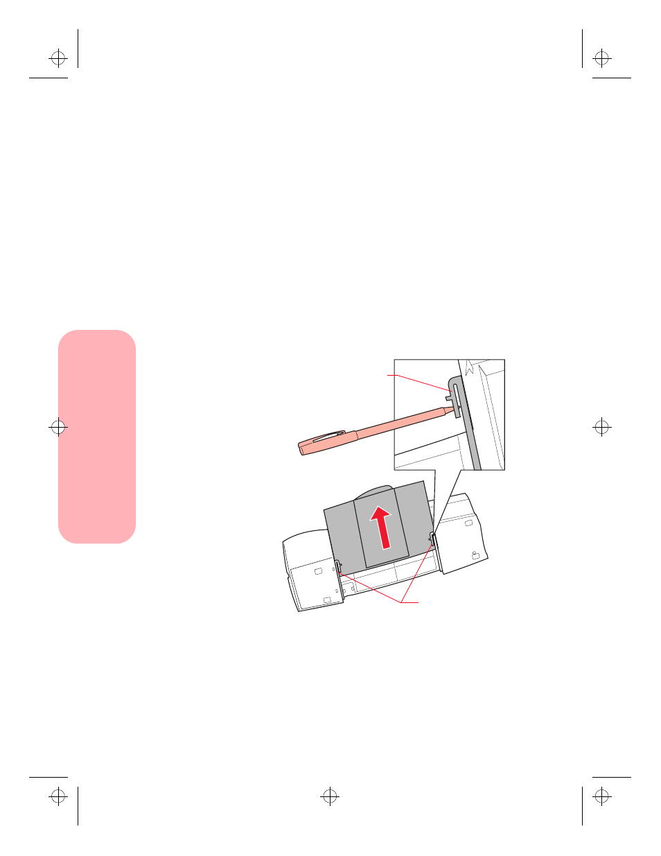 Removing the exit tray | Lexmark 5770 User Manual | Page 70 / 96