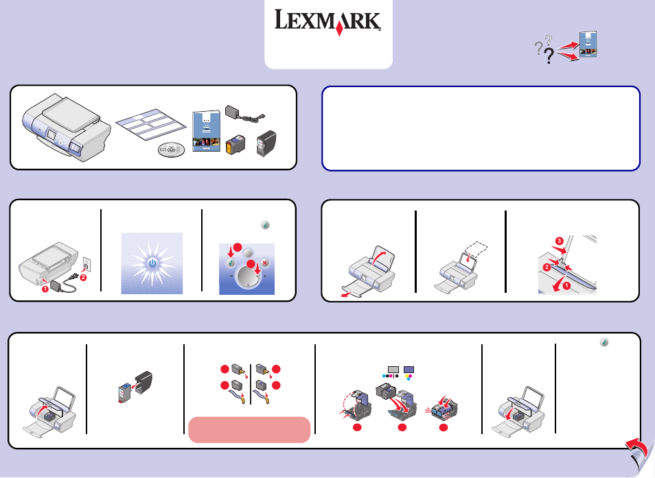 Lexmark 910 Series User Manual | 2 pages