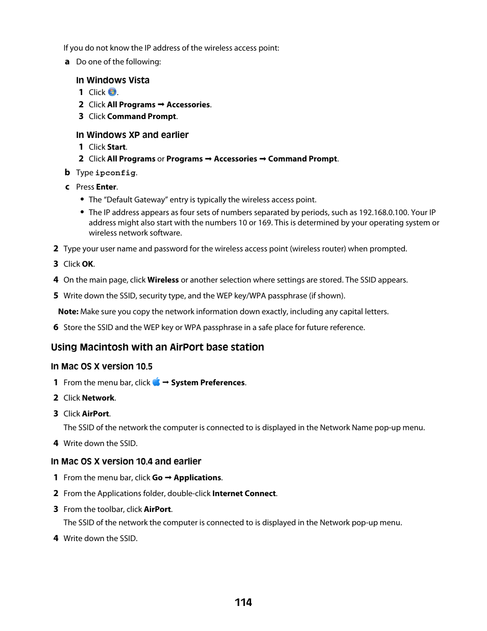 Lexmark 4600 Series User Manual | Page 114 / 144