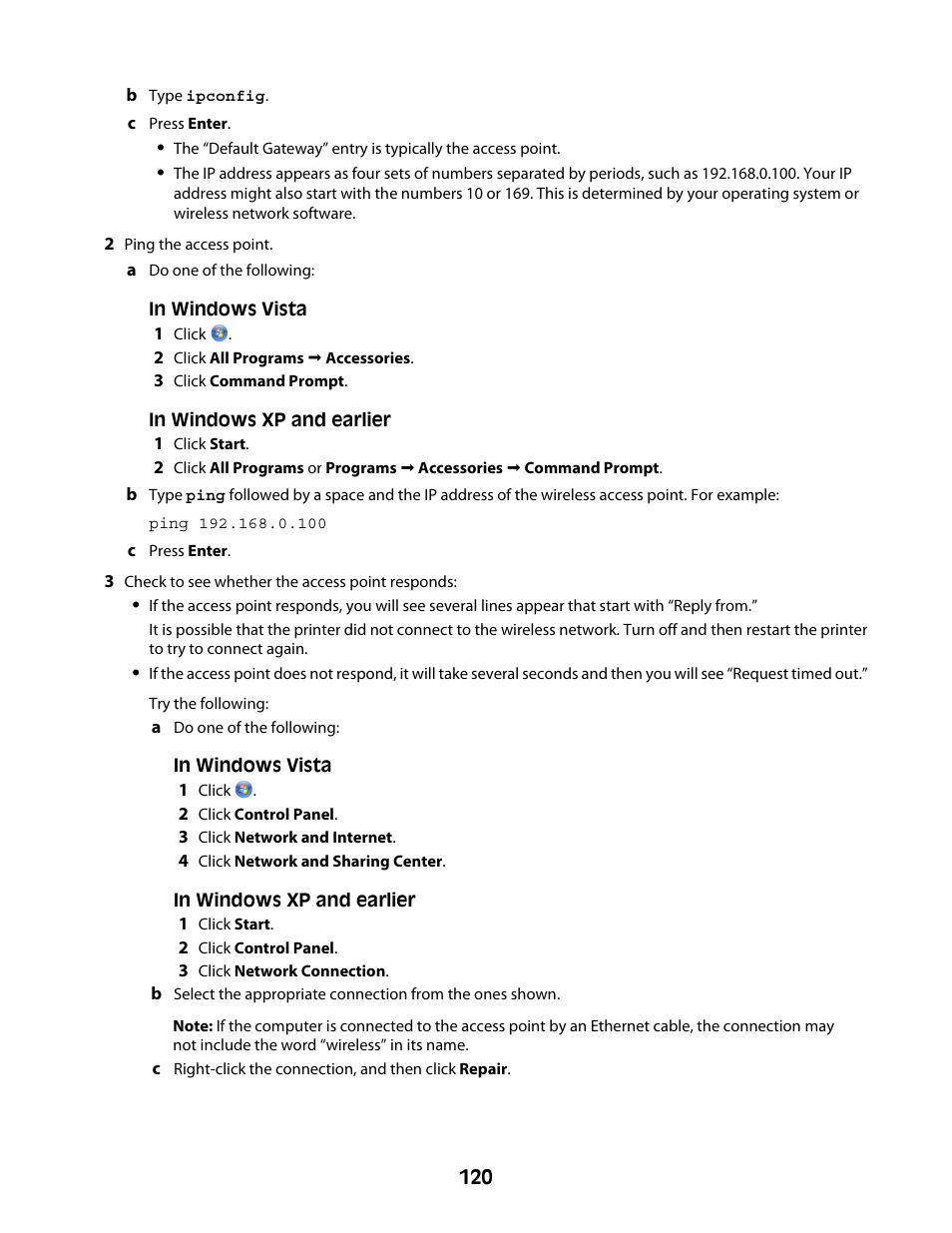 Lexmark 4600 Series User Manual | Page 120 / 144