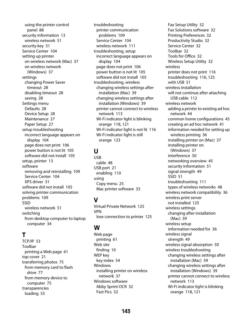 Lexmark 4600 Series User Manual | Page 143 / 144