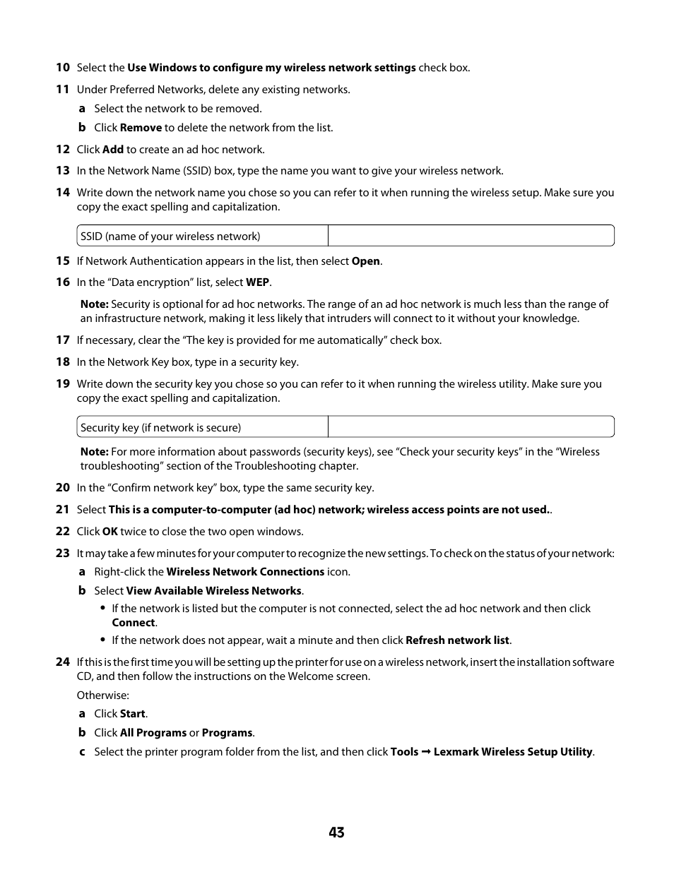 Lexmark 4600 Series User Manual | Page 43 / 144