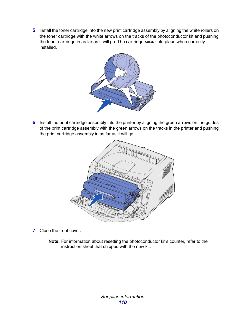 Lexmark E234 User Manual | Page 110 / 123