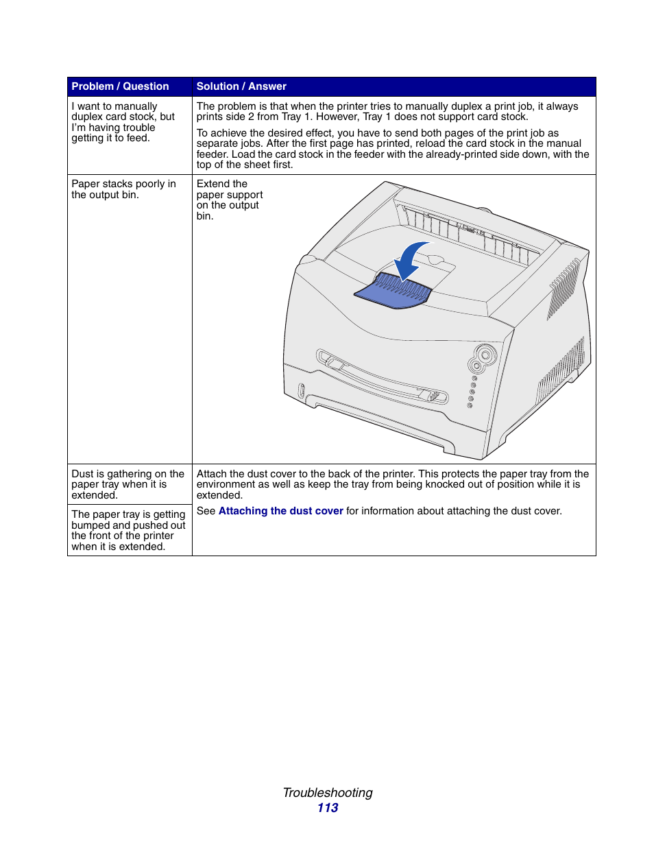 Lexmark E234 User Manual | Page 113 / 123