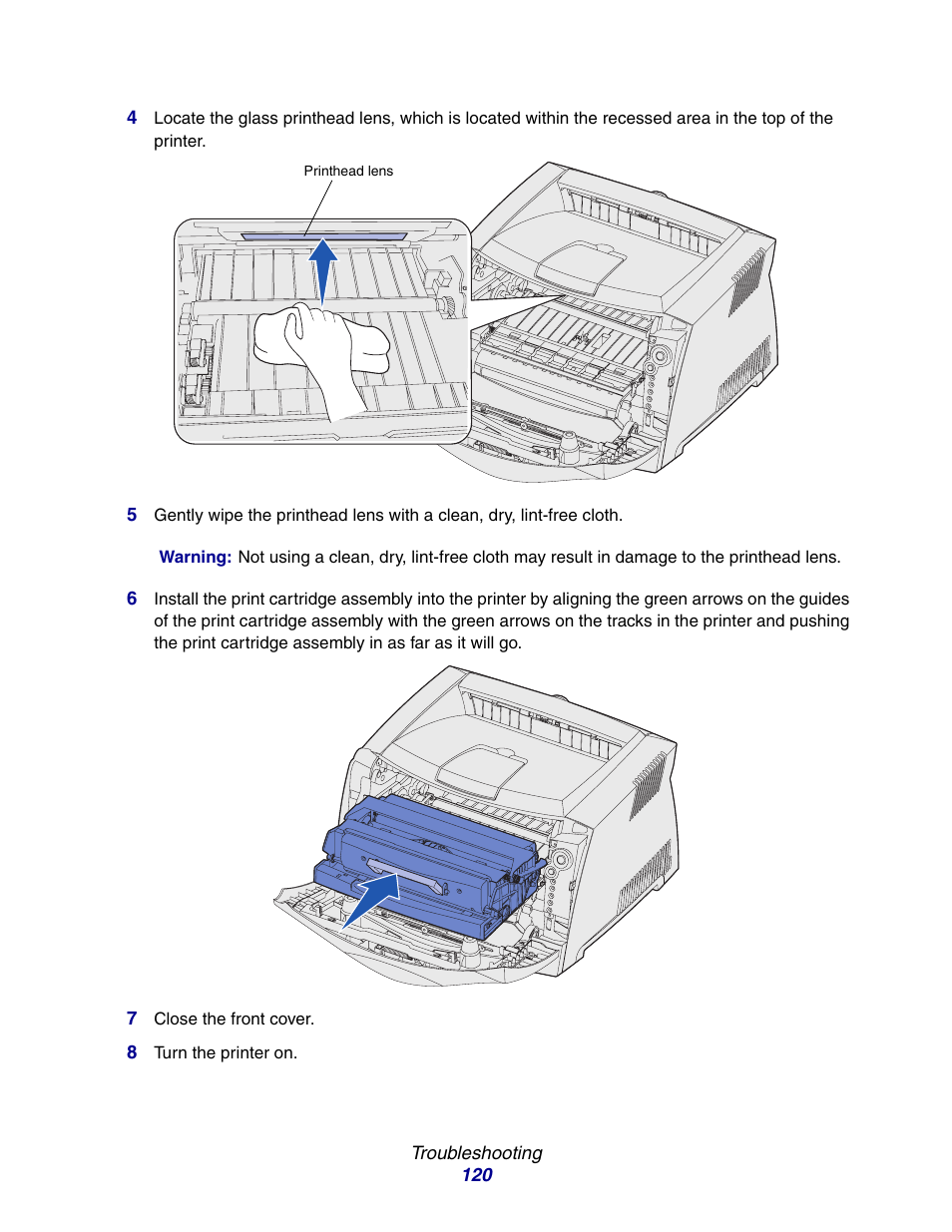 Lexmark E234 User Manual | Page 120 / 123