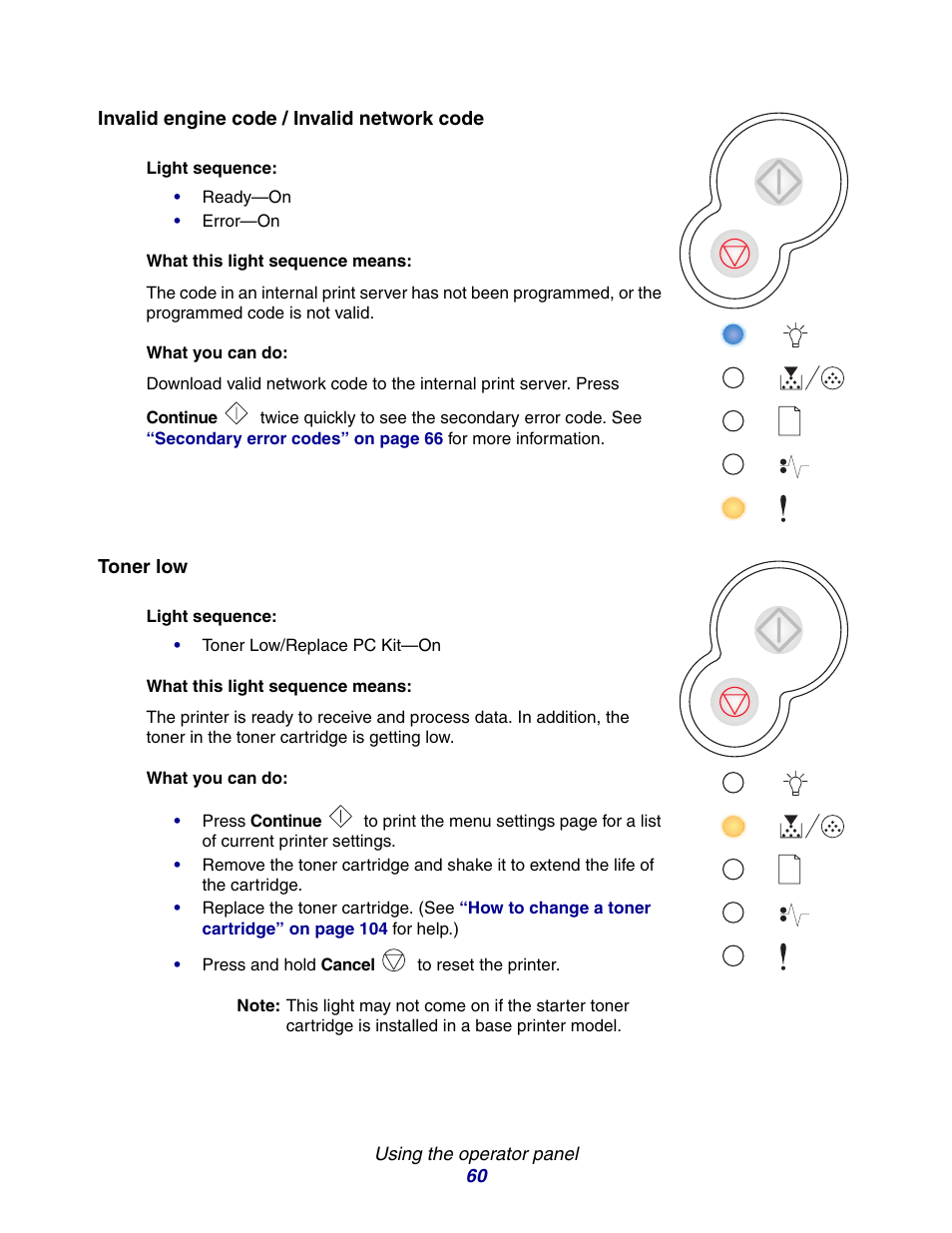 Lexmark E234 User Manual | Page 60 / 123