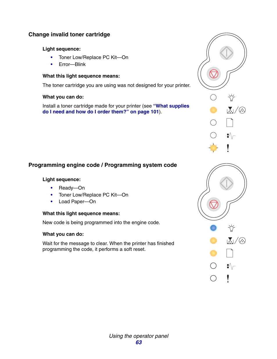 Lexmark E234 User Manual | Page 63 / 123