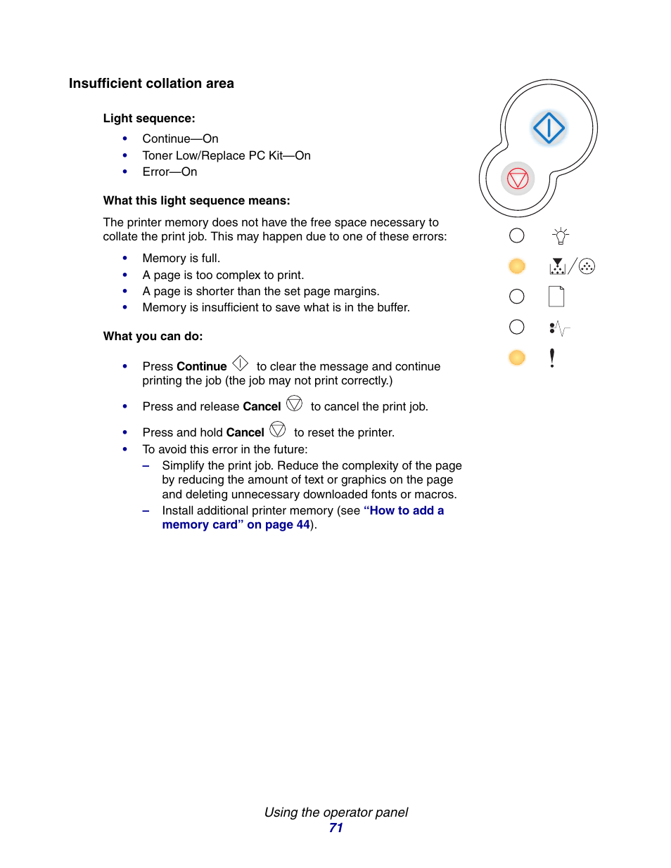 Lexmark E234 User Manual | Page 71 / 123