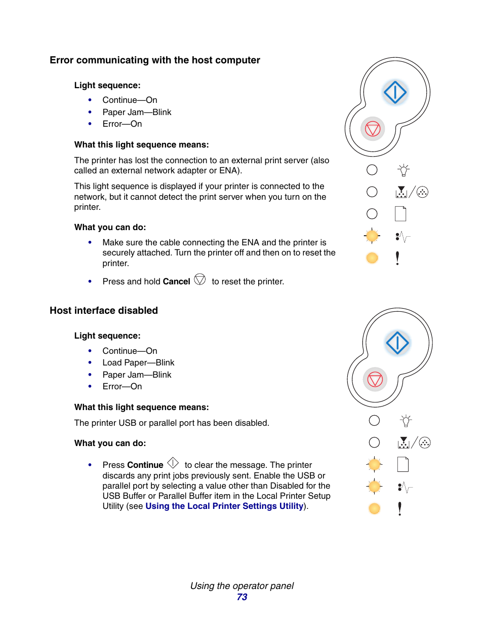 Lexmark E234 User Manual | Page 73 / 123