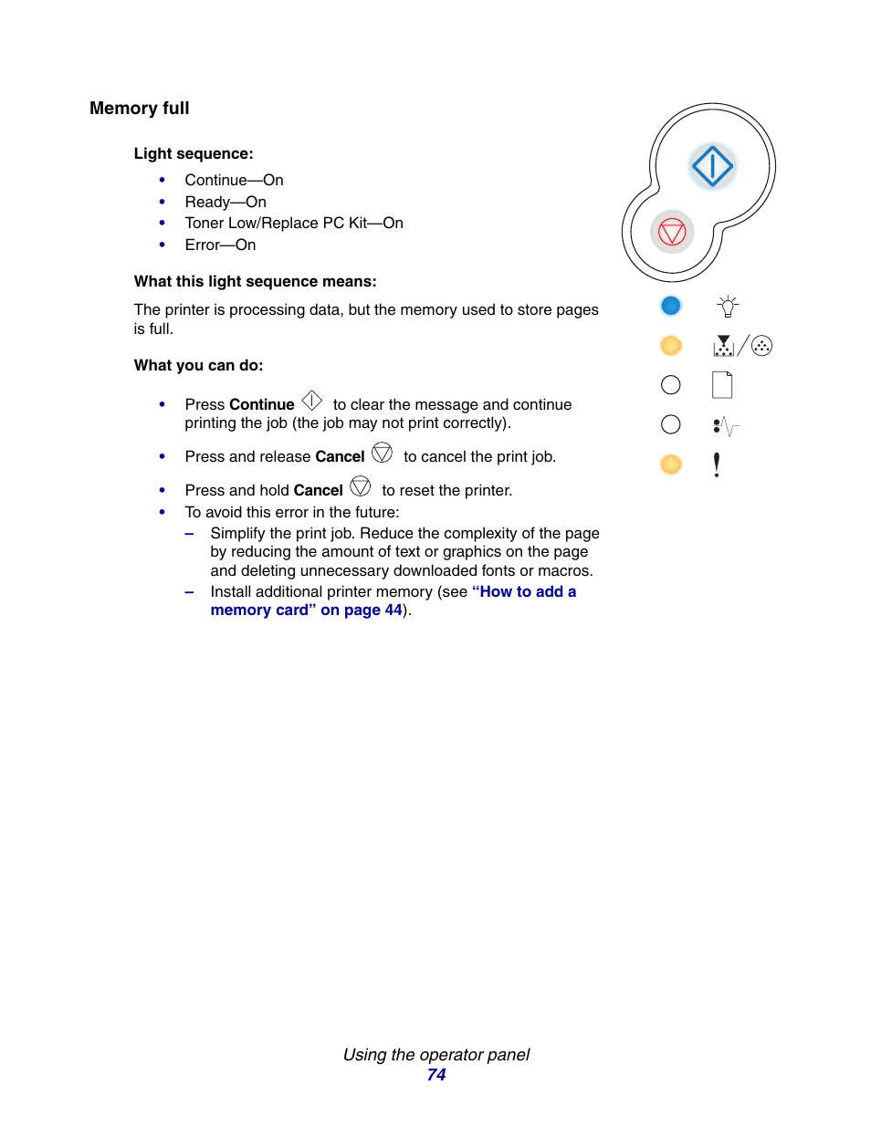 Lexmark E234 User Manual | Page 74 / 123