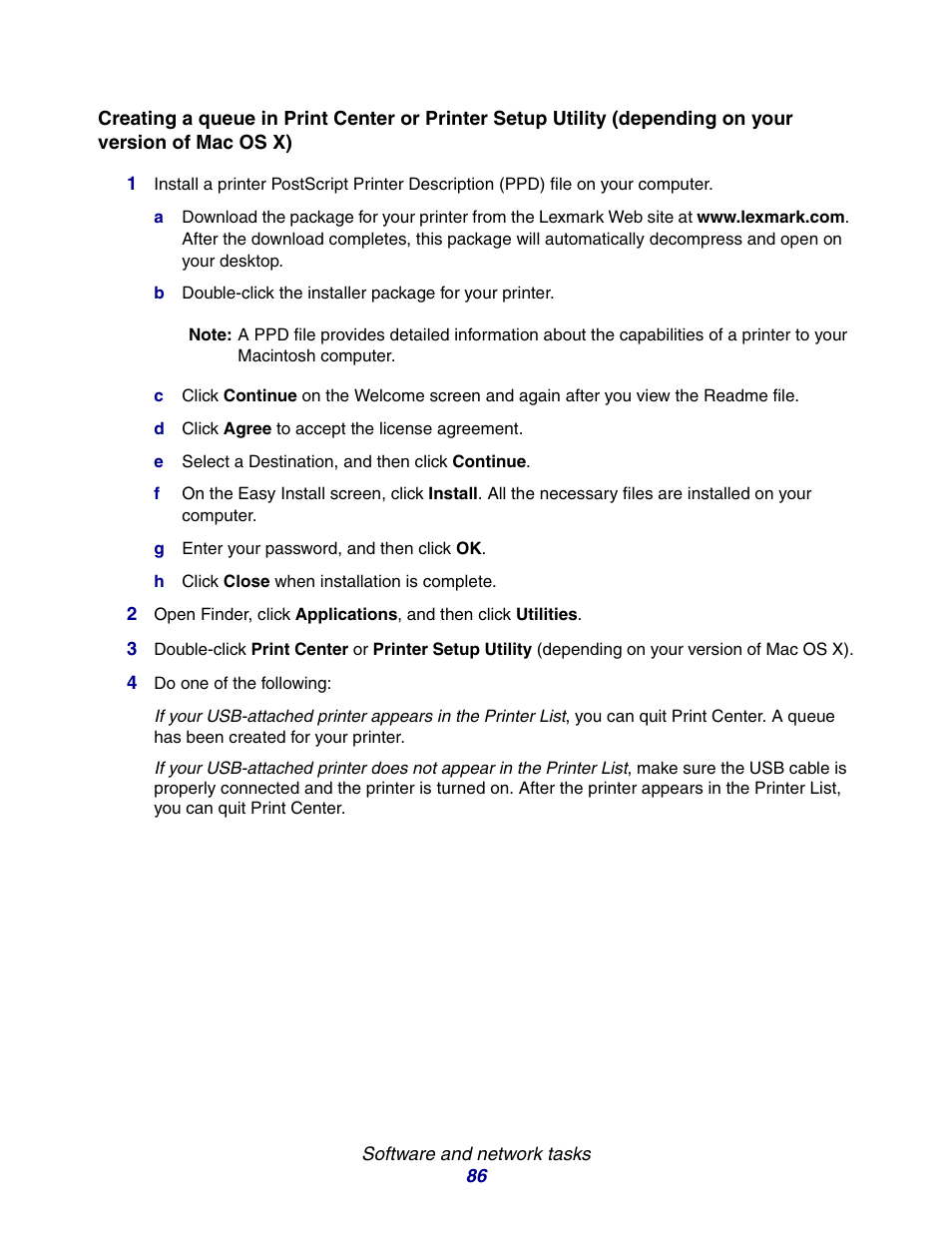 Lexmark E234 User Manual | Page 86 / 123