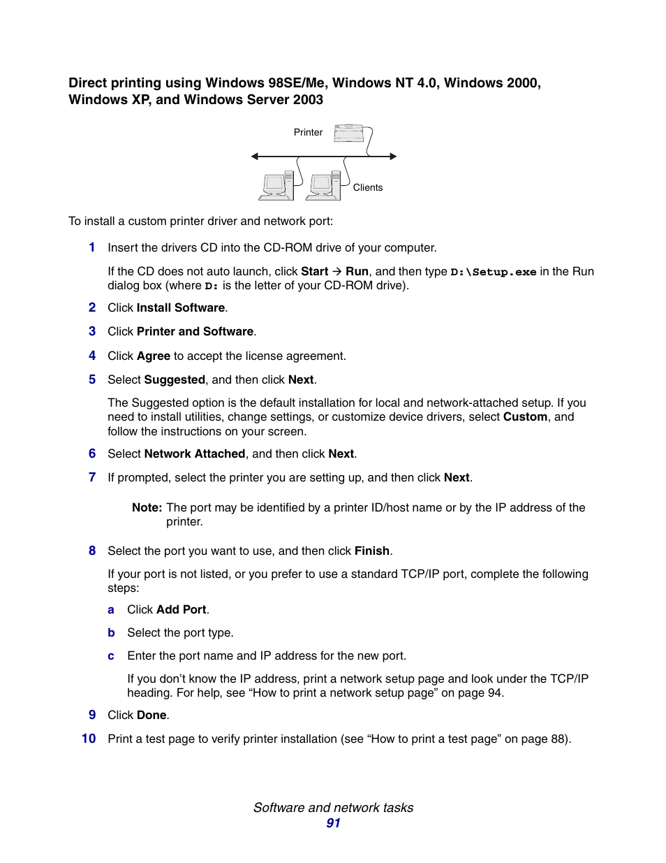 Lexmark E234 User Manual | Page 91 / 123