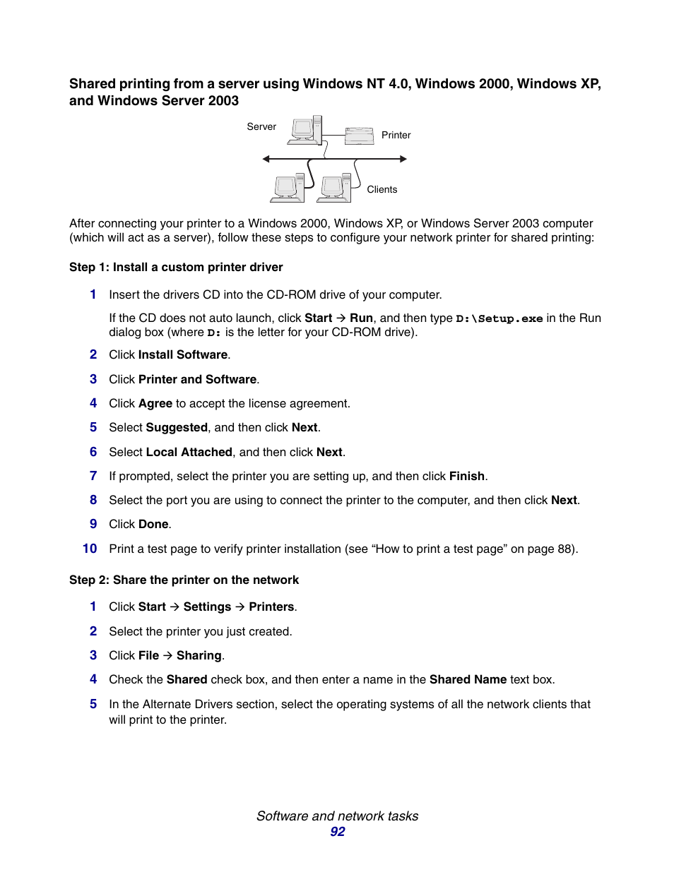 Lexmark E234 User Manual | Page 92 / 123