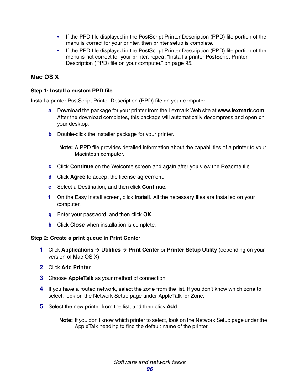 Lexmark E234 User Manual | Page 96 / 123