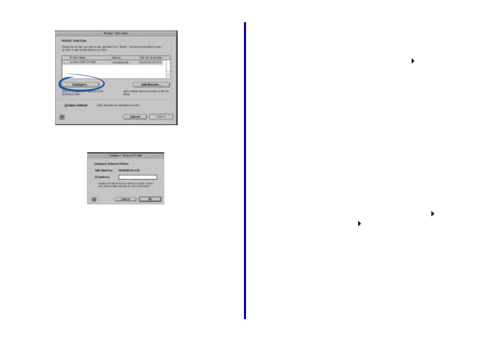 Select the network printer port (windows), Select the network printer port | Lexmark N1 User Manual | Page 29 / 37