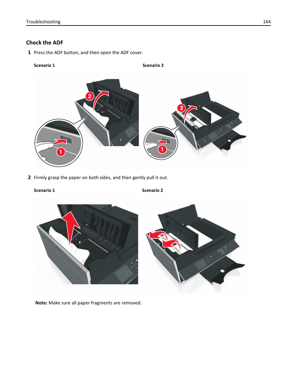 Lexmark S510 User Manual | Page 144 / 189