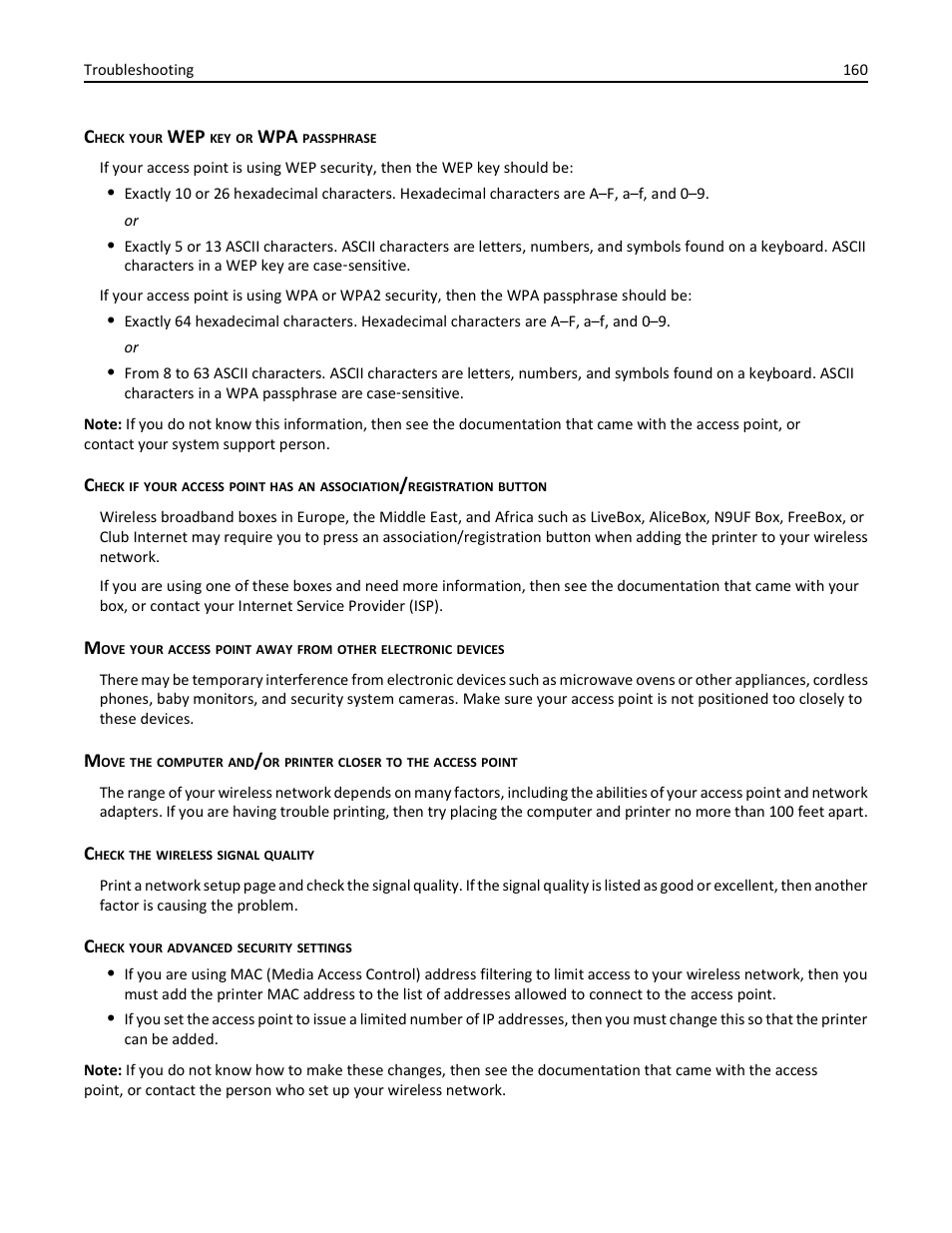 Lexmark S510 User Manual | Page 160 / 189