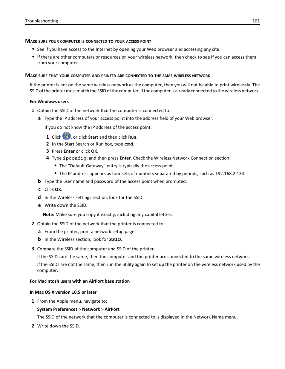 Lexmark S510 User Manual | Page 161 / 189
