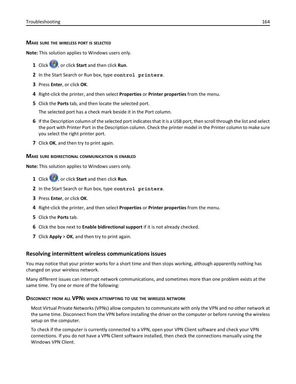 Lexmark S510 User Manual | Page 164 / 189