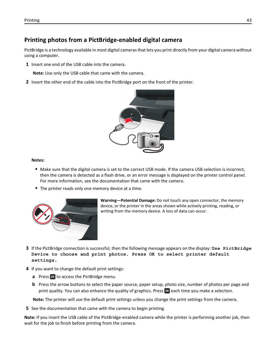 Lexmark S510 User Manual | Page 43 / 189