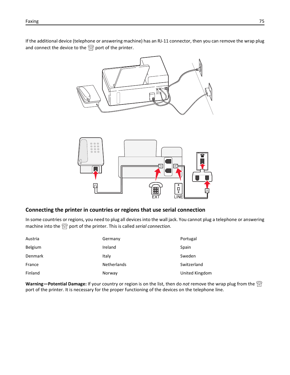 Lexmark S510 User Manual | Page 75 / 189